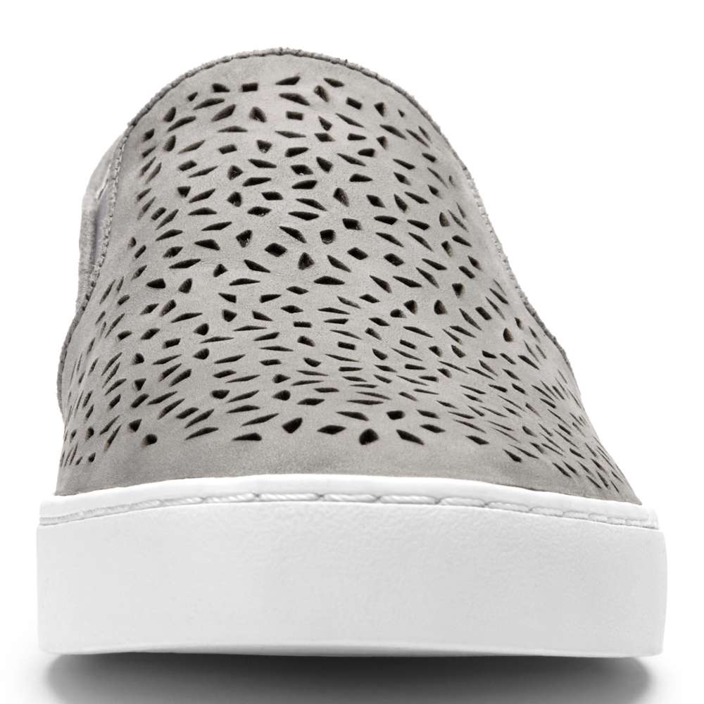 Midi Perf Slip-On Casual Sneaker - Grey