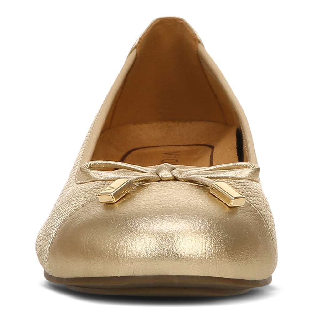 Minna Ballet Flat - Gold Snake