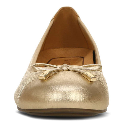 Minna Ballet Flat - Gold Snake