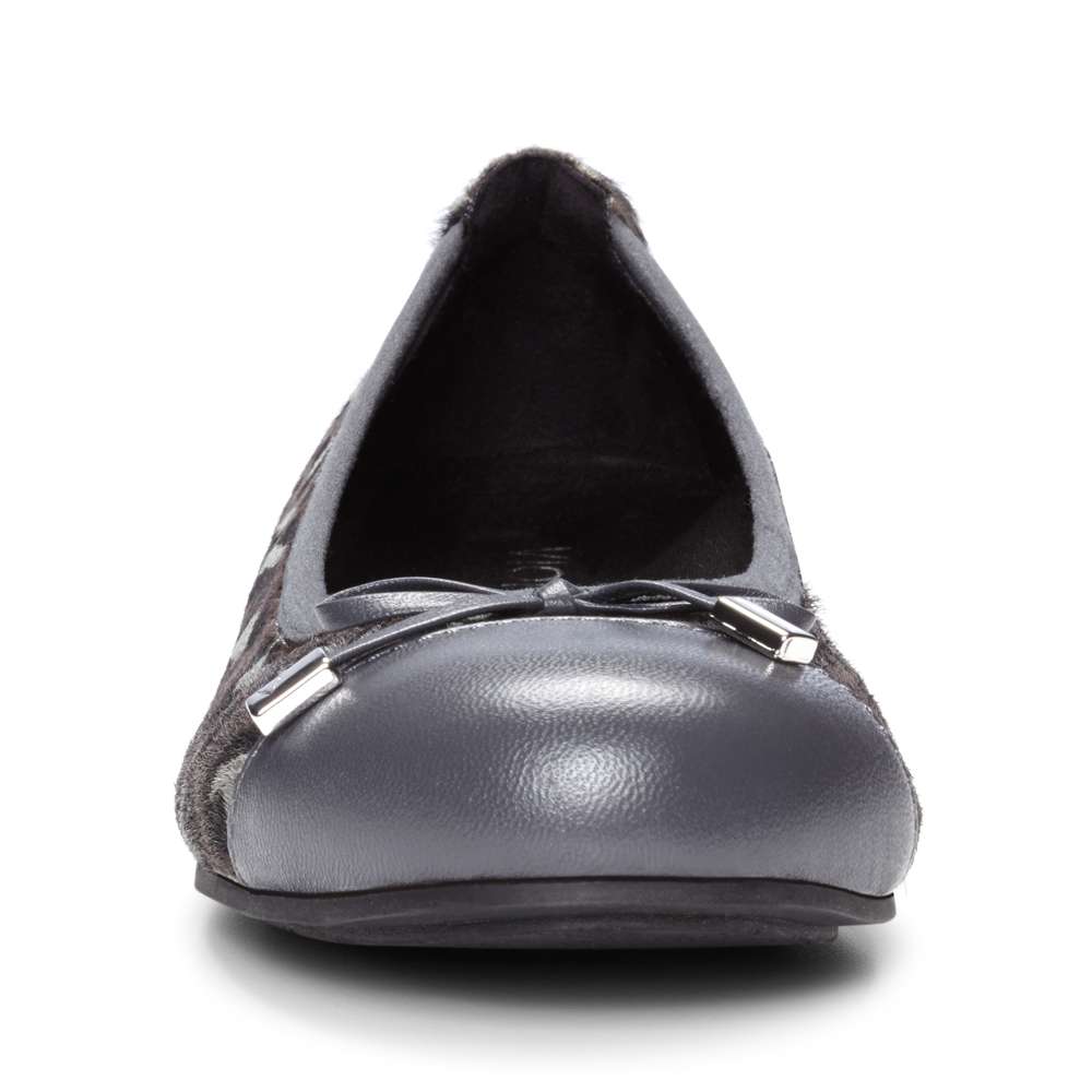 Minna Ballet Flat - Grey Leopard