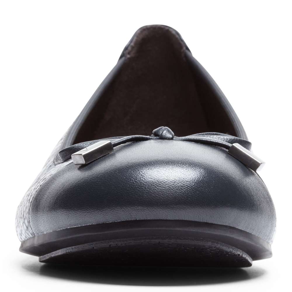 Minna Ballet Flat - Grey Snake