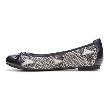 Minna Ballet Flat - Natural Snake