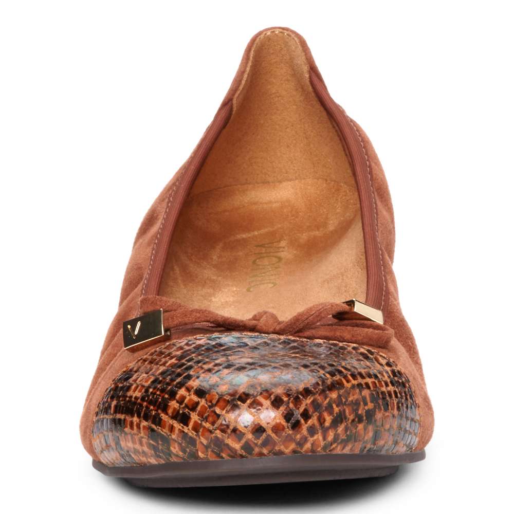 Minna Ballet Flat - Saddle Snake