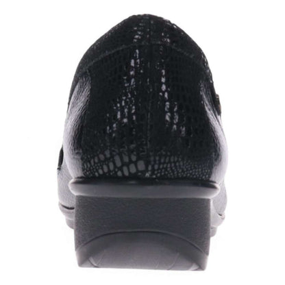 Montmartre Wedged Loafer - Black Pebble