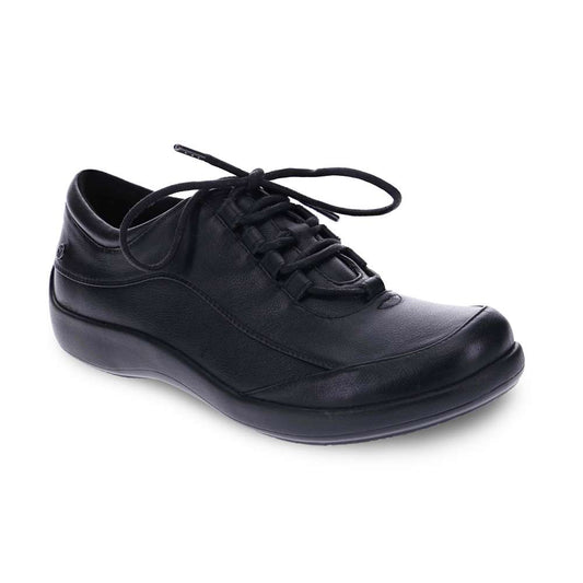 Alberta Lace-Up Casual Sneaker - Black French