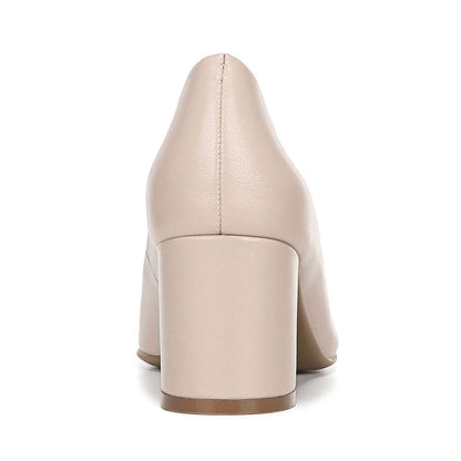 Willow Block Heel - Soft Marble