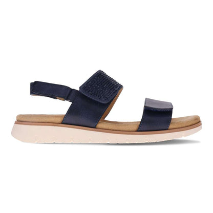 Nancy Slingback Sandal - Navy