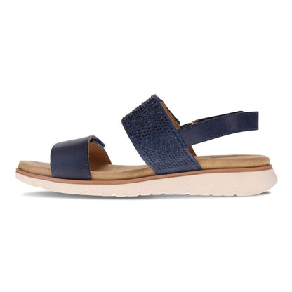 Nancy Slingback Sandal - Navy