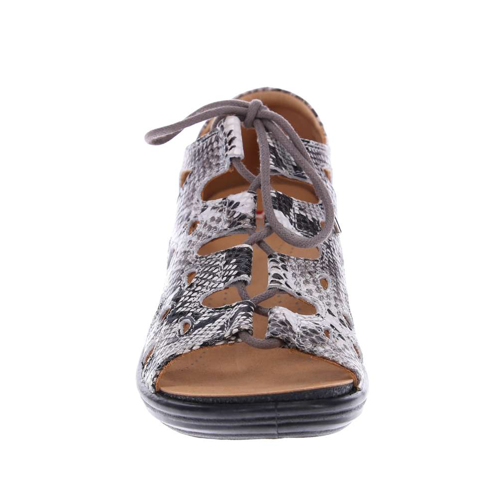Napier Ghillie Sandal - Natural Snake 2