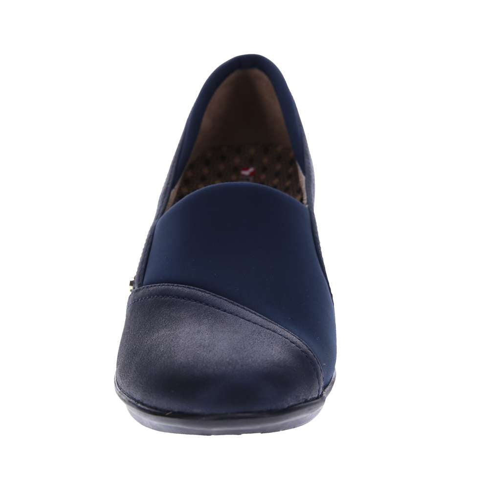 Naples Wedged Loafer - Sapphire