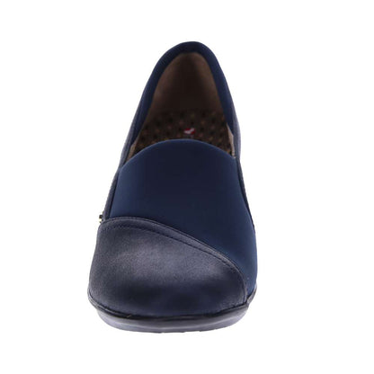 Naples Wedged Loafer - Sapphire