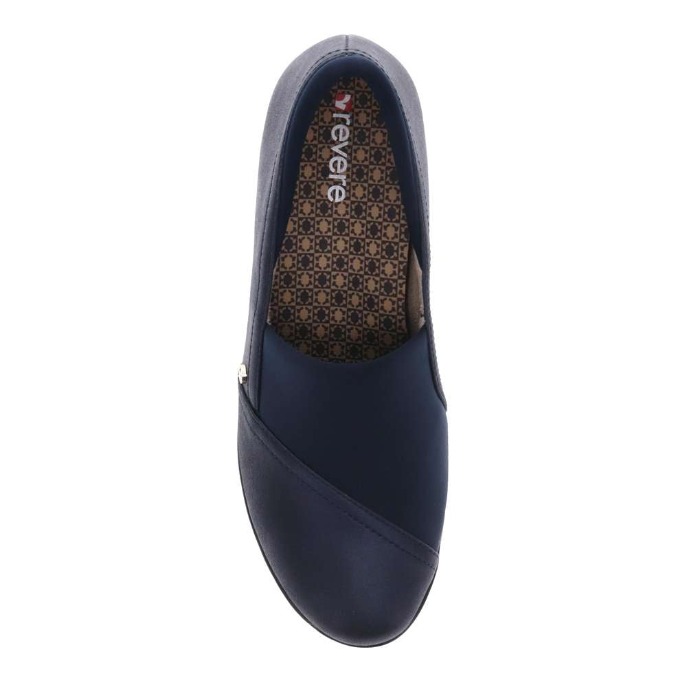 Naples Wedged Loafer - Sapphire