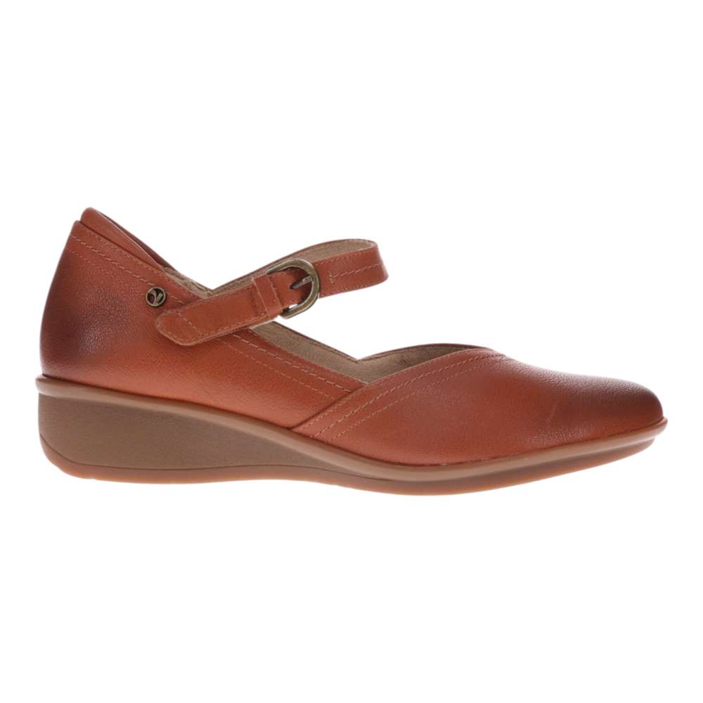 Narita Mary-Jane Flats - Cognac