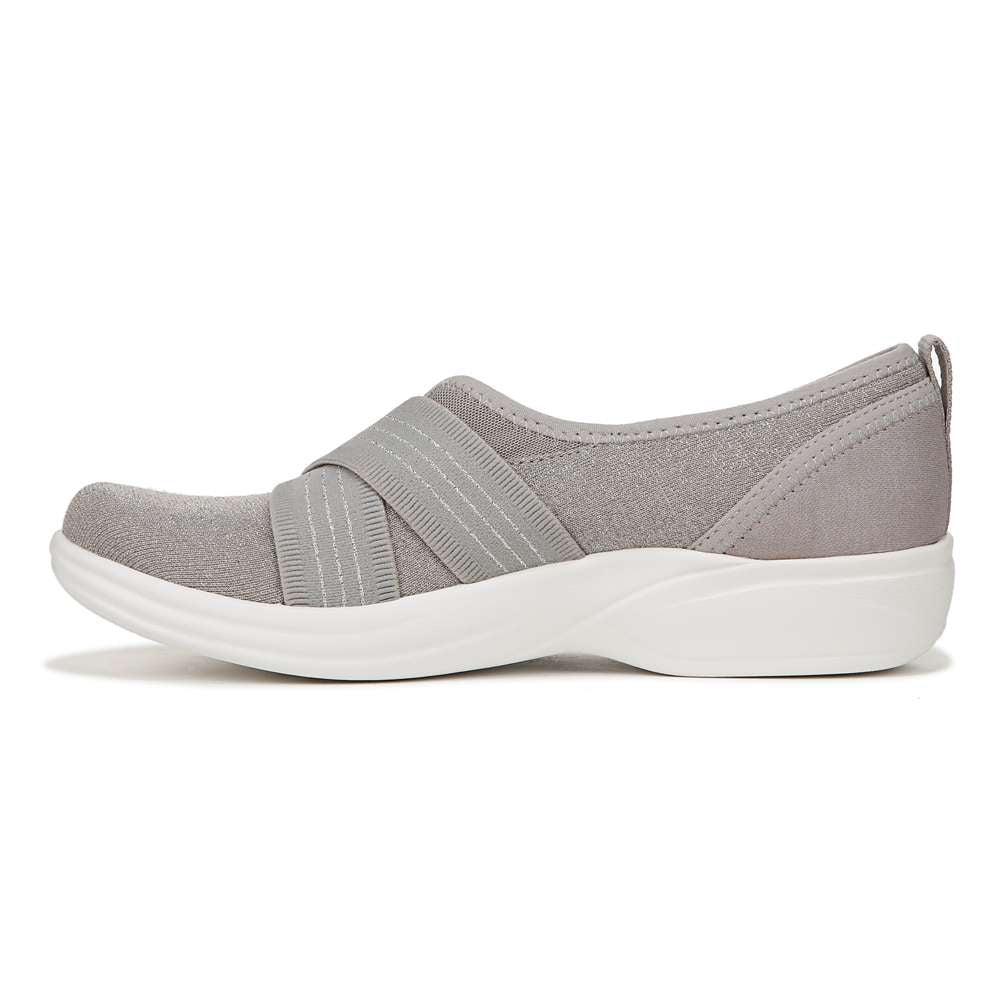 Niche III Slip-On Casual Sneaker - Silver Smoke Sparkle
