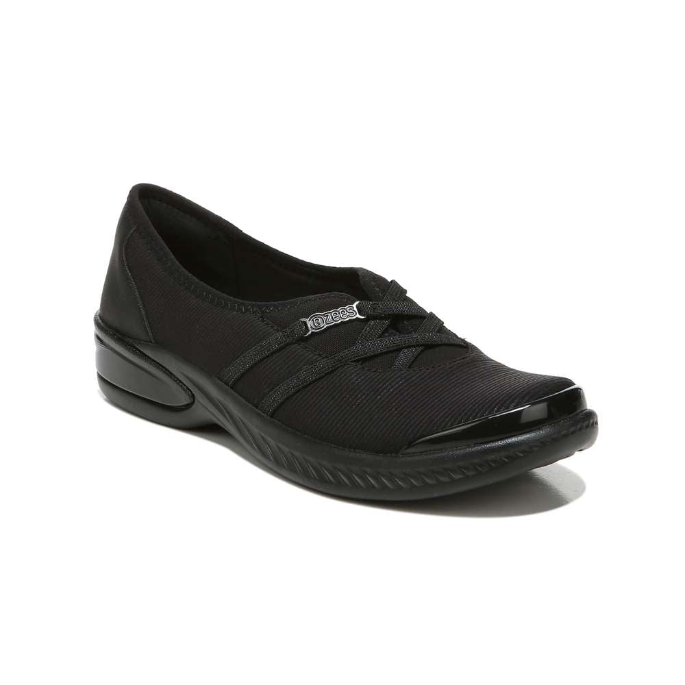 Niche II Slip-On Casual Sneaker - Black Metallic