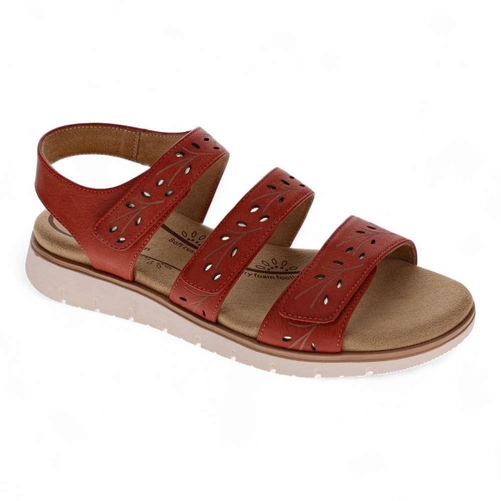 Nika II Sandal - Burnt Orange