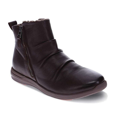Nina II Zip Boot - Chocolate