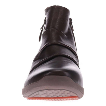 Nina II Zip Boot - Chocolate