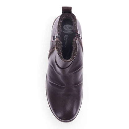 Nina II Zip Boot - Chocolate