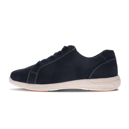 North Zip Casual Sneaker - Navy Nubuck