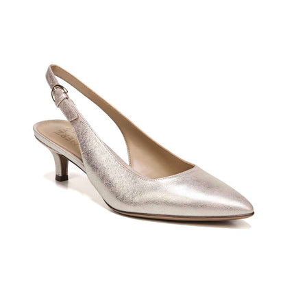 Peyton Slingback - Taupe Metallic
