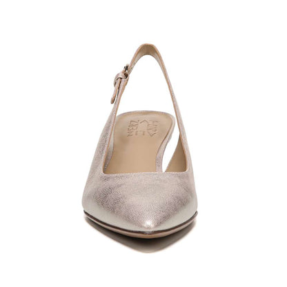 Peyton Slingback - Taupe Metallic