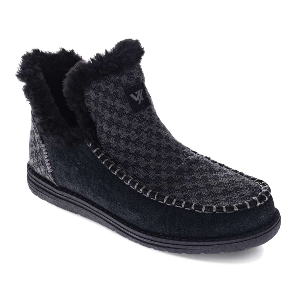 Plush Boot - Black