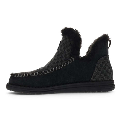 Plush Boot - Black