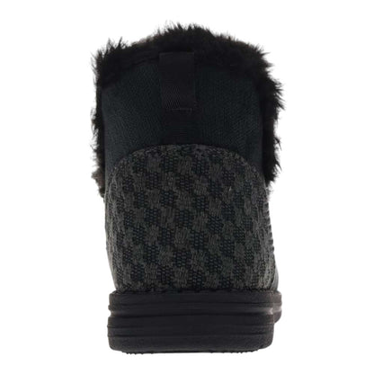 Plush Boot - Black