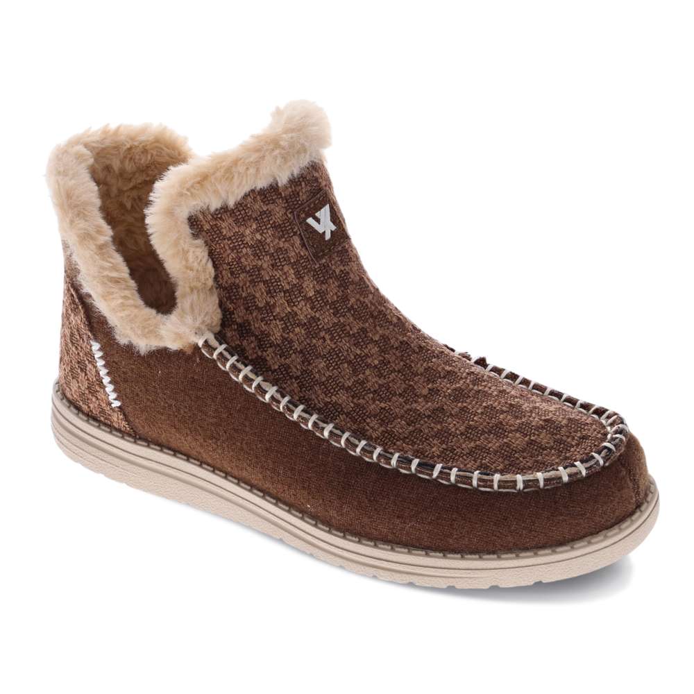 Plush Boot - Brown