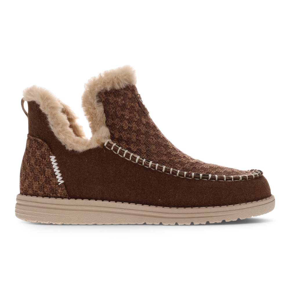 Plush Boot - Brown