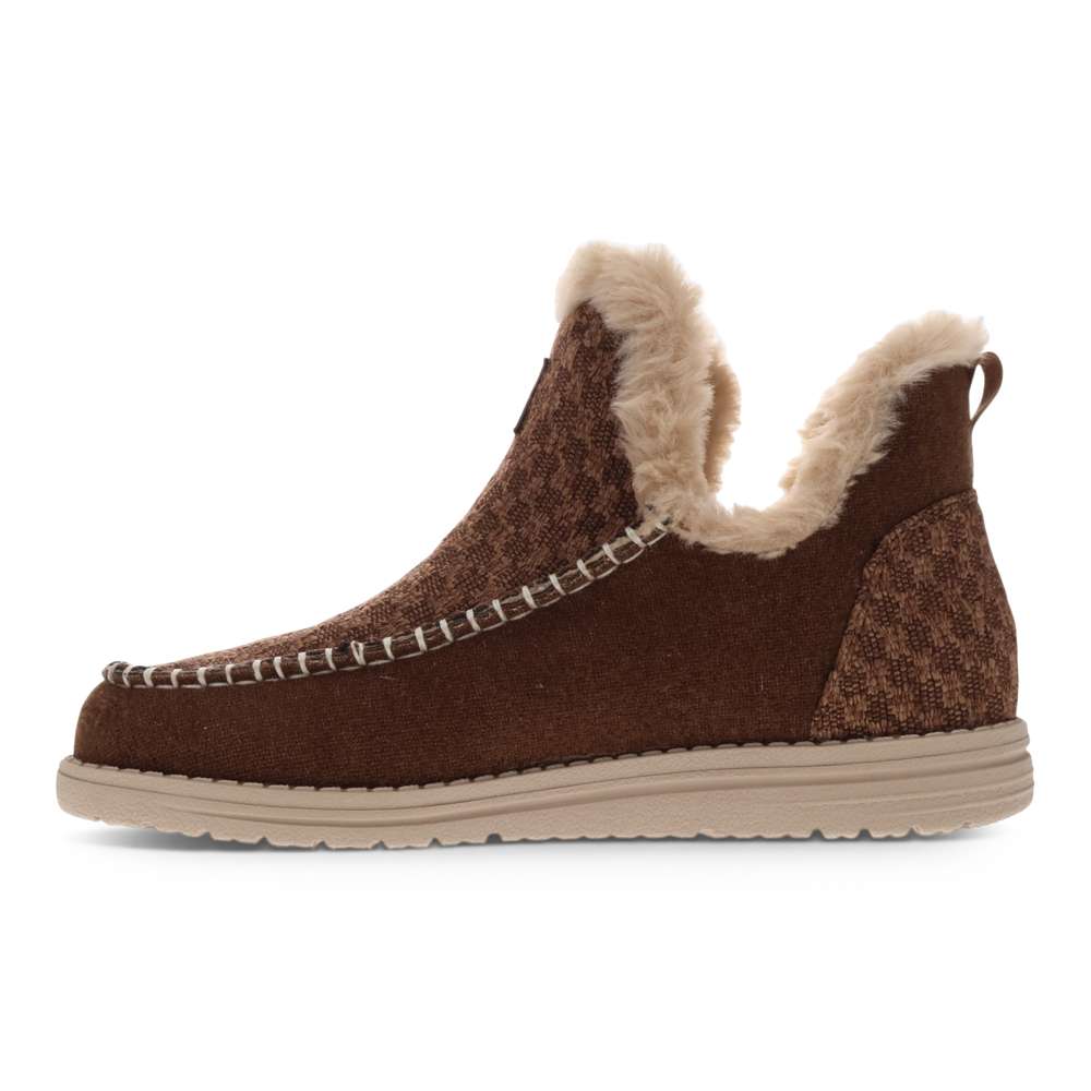 Plush Boot - Brown
