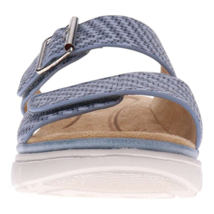 Rage Slide - Denim Raffia