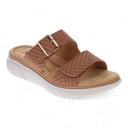 Rage Slide - Tan Raffia