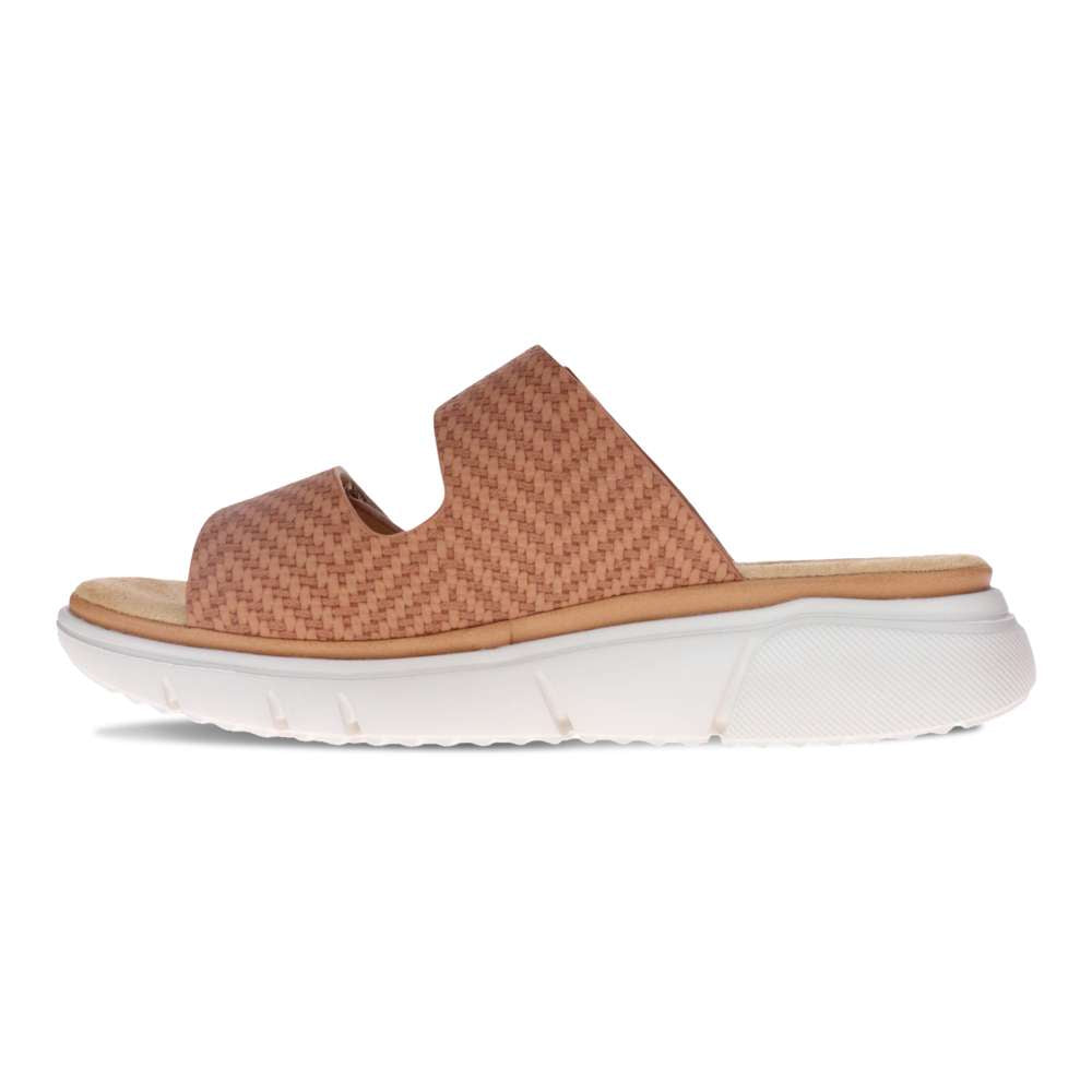 Rage Slide - Tan Raffia