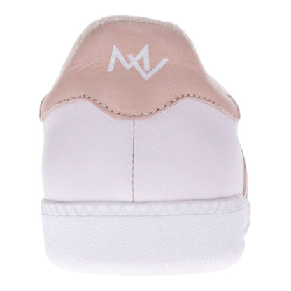 Ramona Lace-Up Casual Sneaker - White/Blush