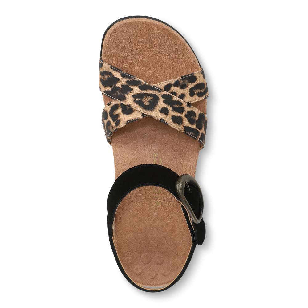 Ramsey Sandal - Tan Leopard