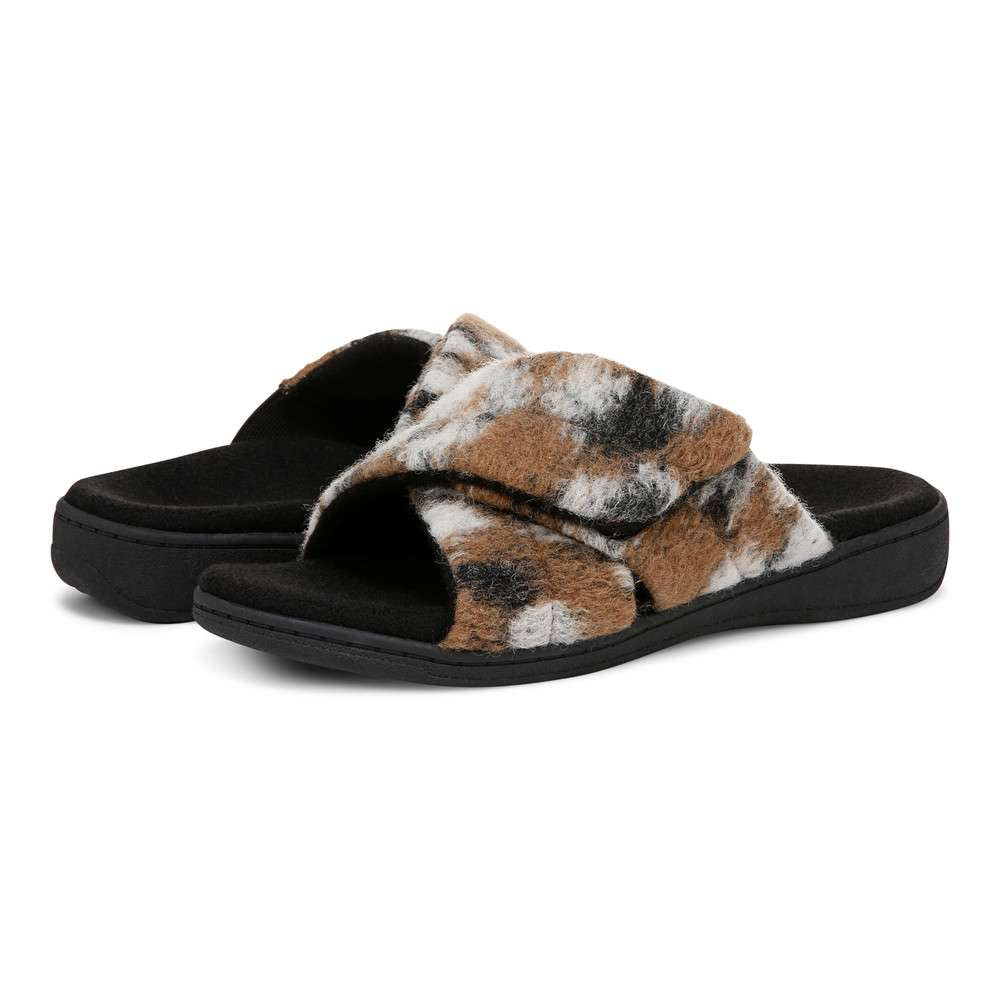 Relax II Slipper - Brown Multi