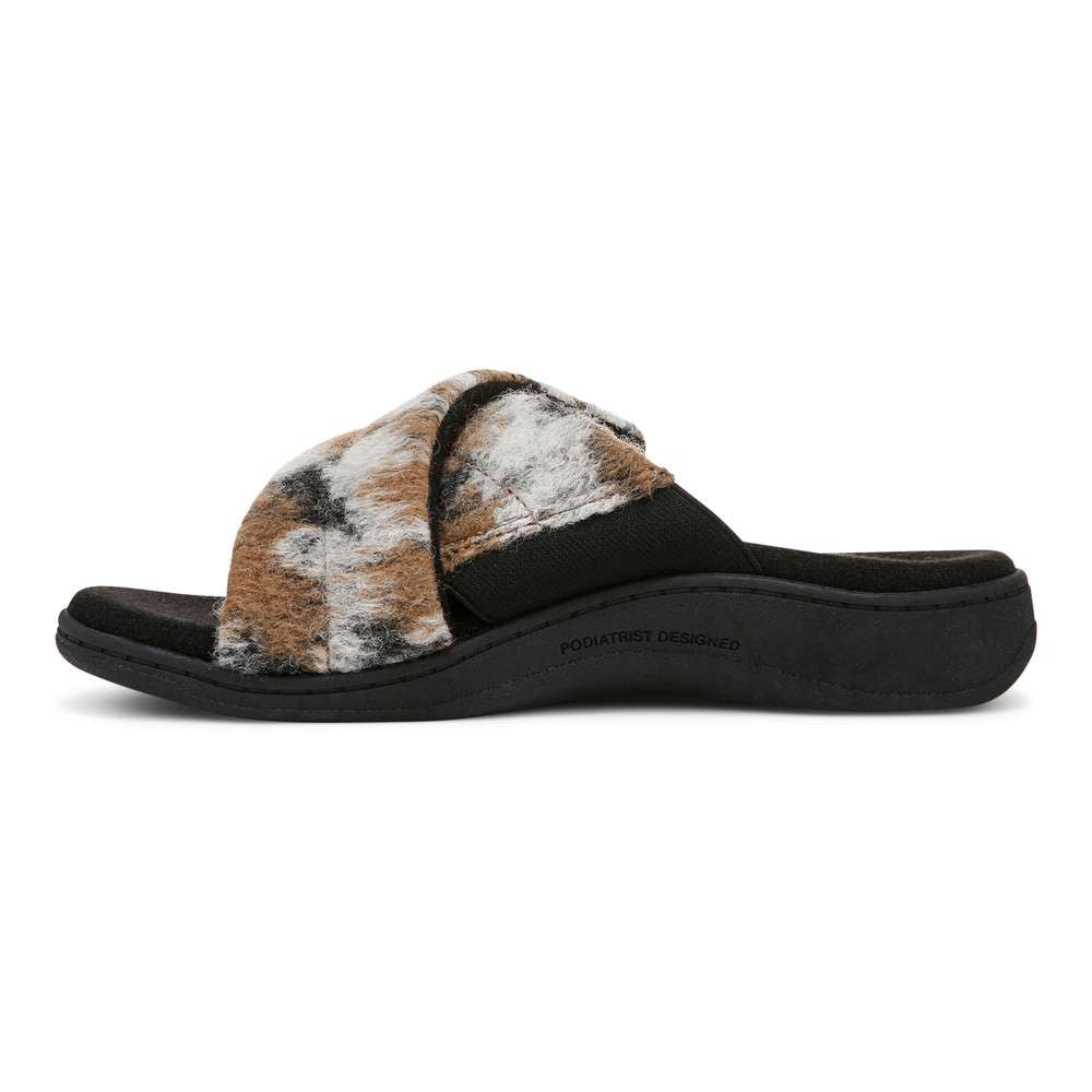 Relax II Slipper - Brown Multi