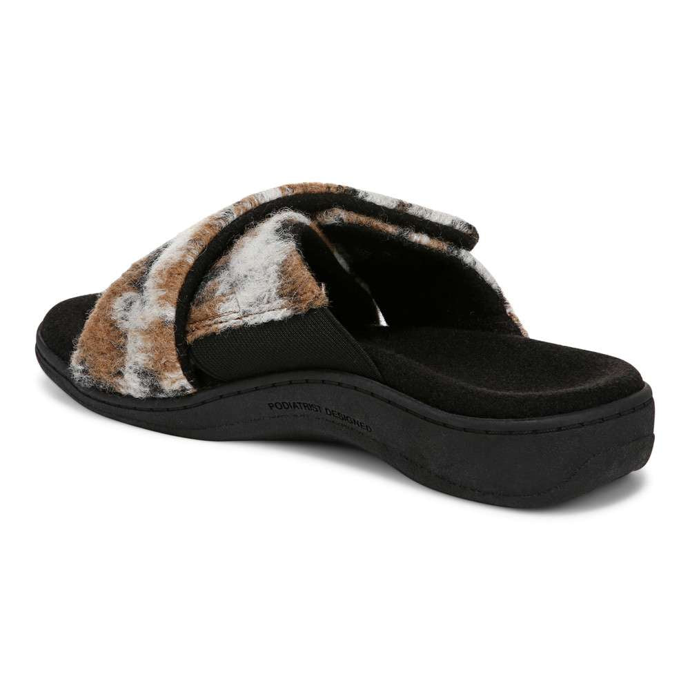 Relax II Slipper - Brown Multi