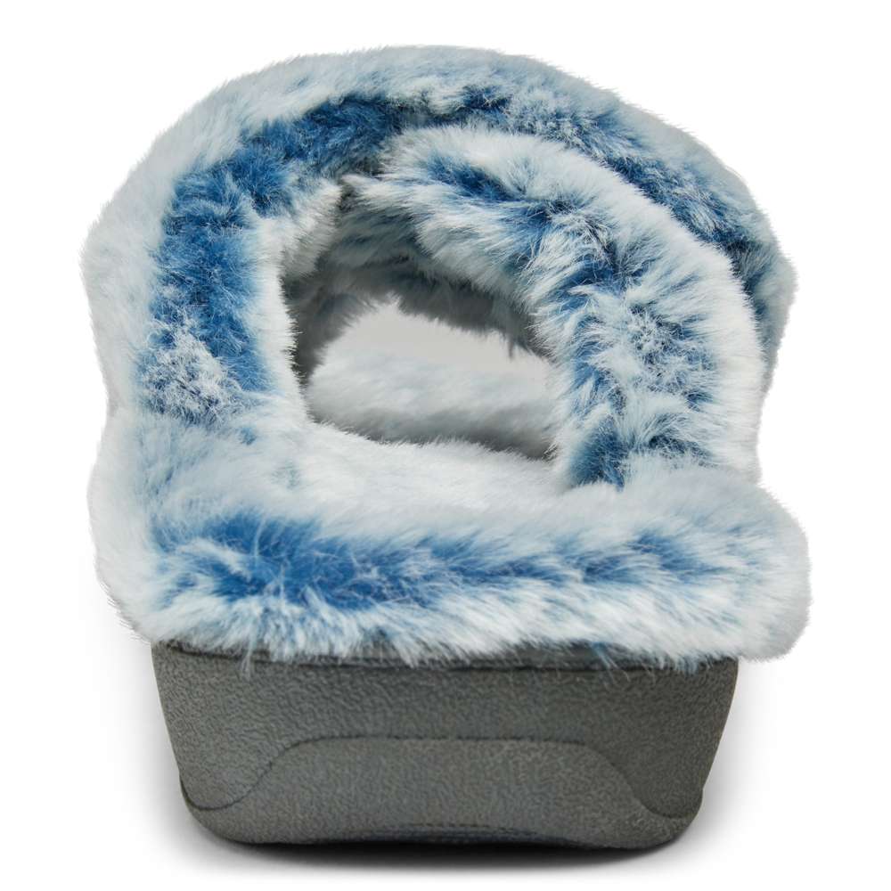 Relax Plush Slipper - Indigo