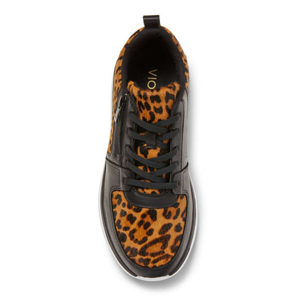 Remi Casual Sneaker - Tan Leopard