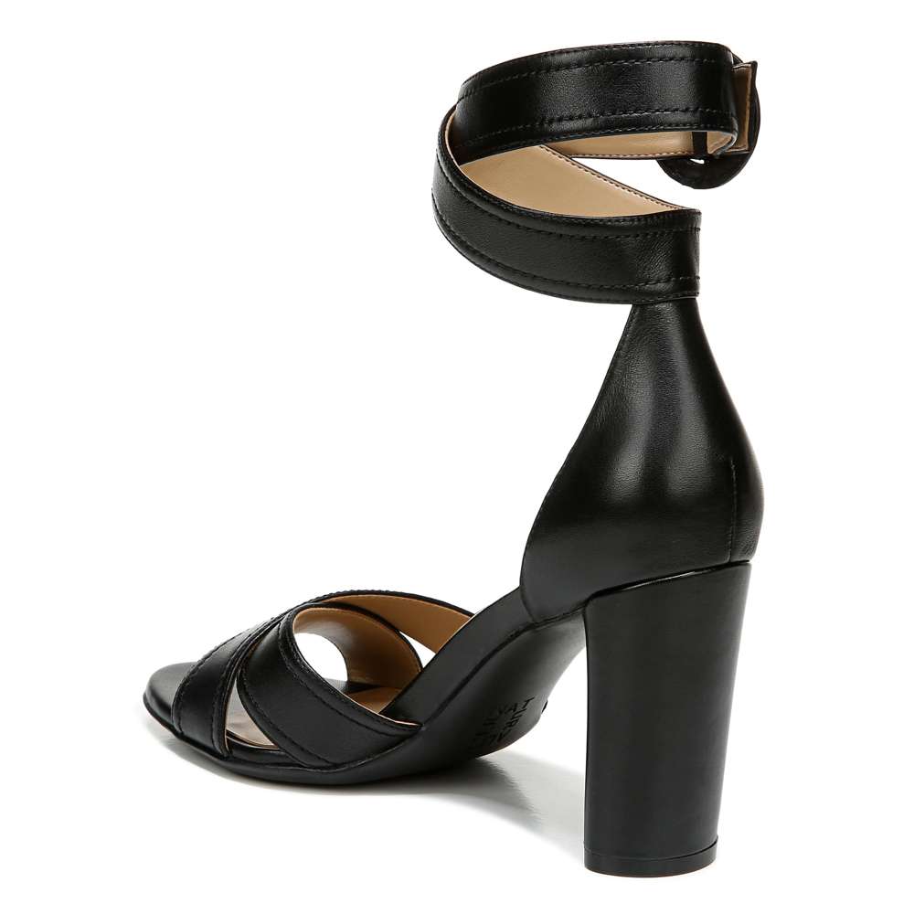 Rinna Heeled Sandal - Black