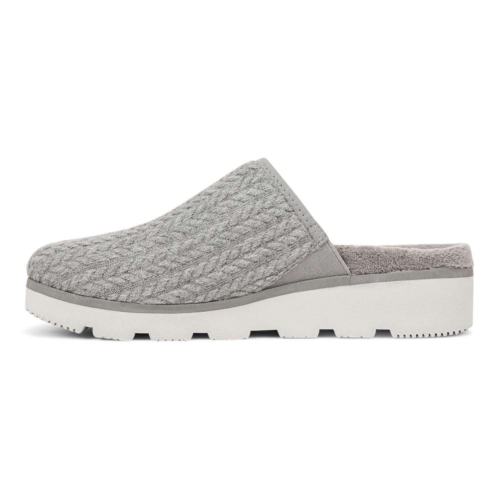 Sakura Mule Slipper - Slate