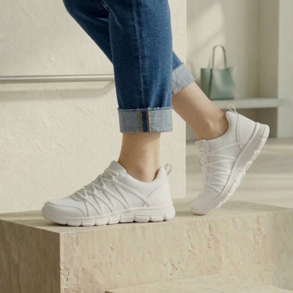 Ultra Lace Lace-Up Active Sneaker - White