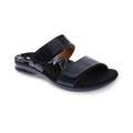 Seaside Slide - Black French/Croc