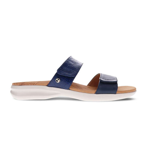 Seaside Slide - Blue French/Croc