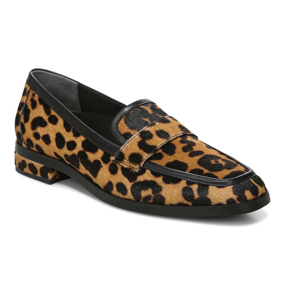 Sellah Loafer - Tan Leopard