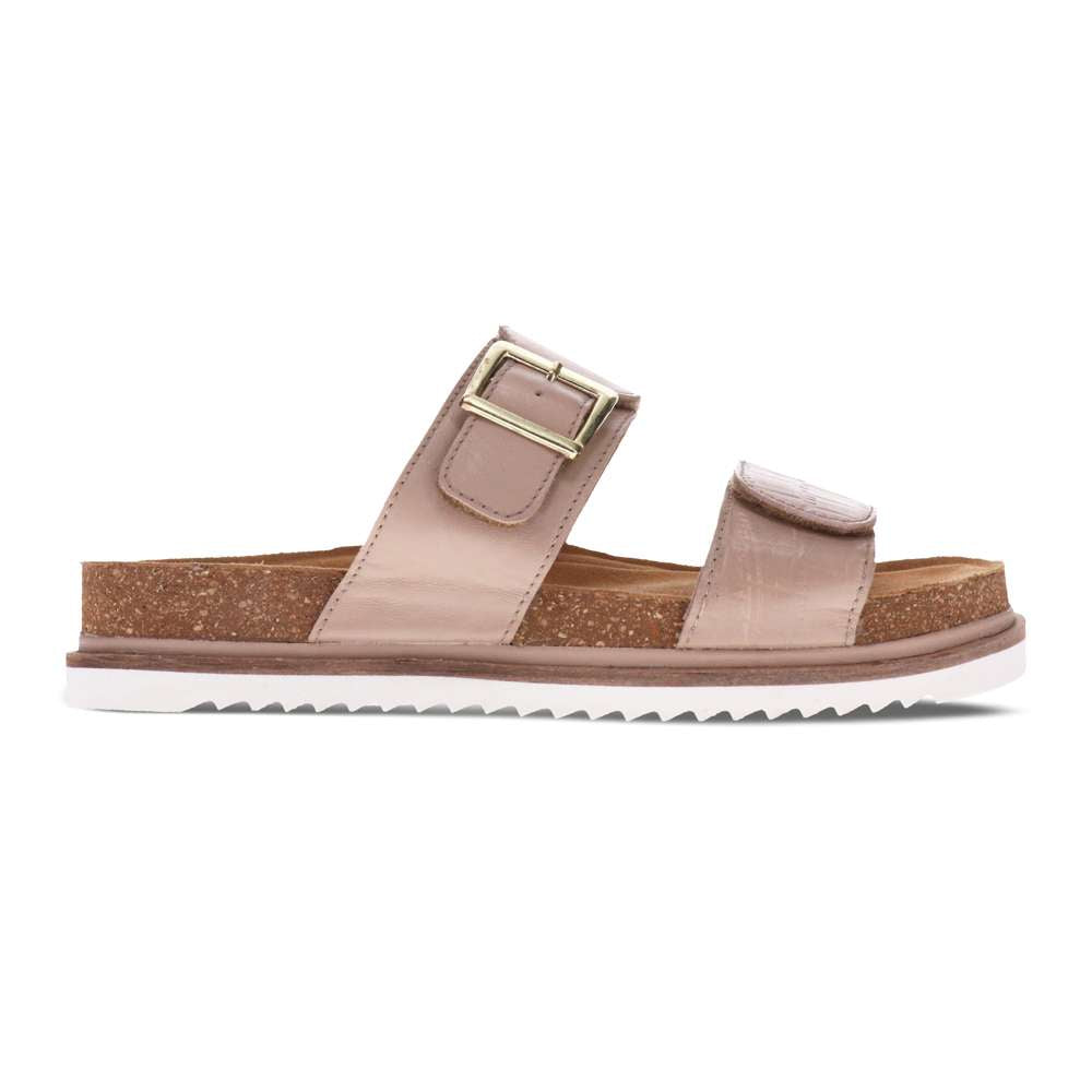 Simone Slide - Camel Croc