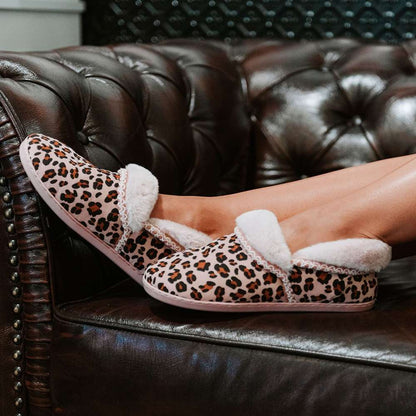 Snuggle II Slipper - Blush Leopard